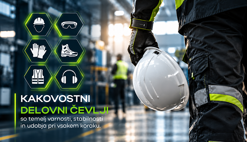Kakovostni delovni čevlji kot pomemben del osebne varovalne opreme